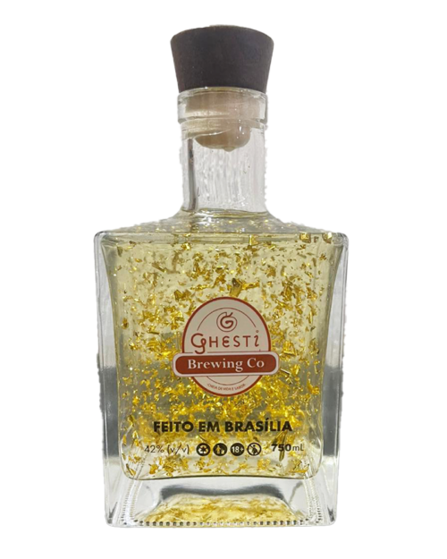 Ghesti Cachaça com Ouro 500ml